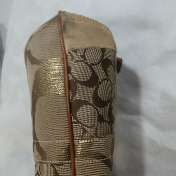 Coach Denim Patchwork Hobo Bag - Picture 9 of 12